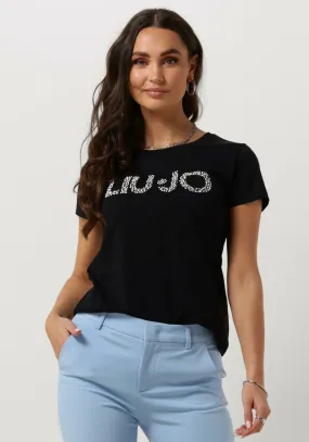 zwarte liu jo t-shirt jersey t-shirt